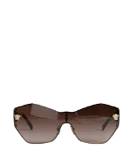 Gold Metal Versace Sunglasses