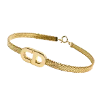 Gold Metal Dior Bracelet