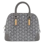 Grey Coated canvas Goyard Handbag