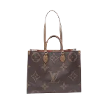 Brown Canvas Louis Vuitton Onthego