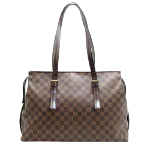 Brown Canvas Louis Vuitton Chelsea