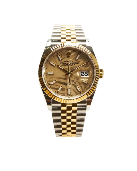 Gold Metal Rolex Watch