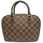 Brown Canvas Louis Vuitton Sarria Horizontal