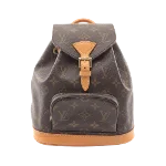 Brown Canvas Louis Vuitton Montsouris