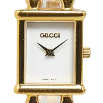 White Stainless Steel Gucci Watch