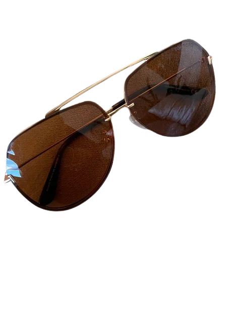 Brown Glass Tom Ford Sunglasses