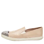 Beige Fabric Miu Miu Sneakers