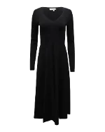 Black Fabric Vince Dress