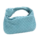 Blue Leather Bottega Veneta Mini Jodie 