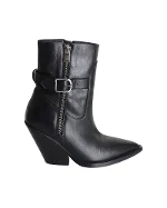 Black Leather IRO Boots