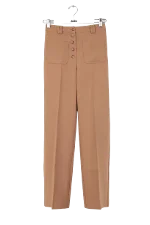 Beige Polyester Sézane Pants