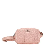 Pink Leather Coach Belt Bag