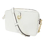 White Leather Ralph Lauren Shoulder Bag