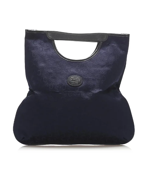 Blue Canvas Celine Handbag