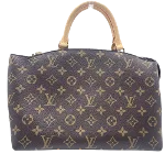 Brown Canvas Louis Vuitton Petit Palais