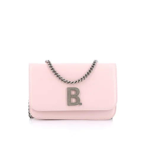 Pink Leather Balenciaga Shoulder Bag