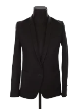 Black Wool The Kooples Blazer