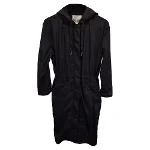 Black Polyester Kenzo Coat