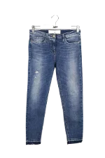 Blue Cotton Elisabetta Franchi Jeans