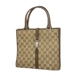 Brown Canvas Gucci Jackie