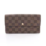 Brown Leather Louis Vuitton Wallet