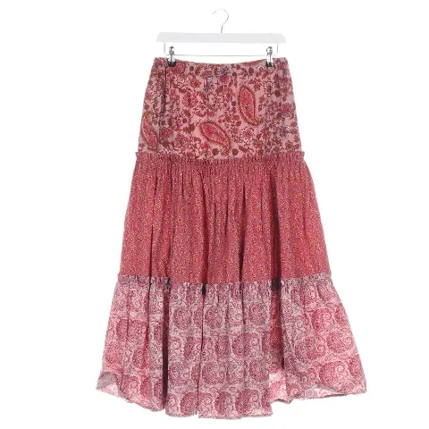Multicolor Cotton Twinset Skirt