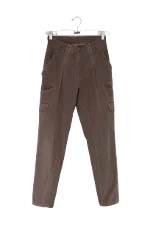 Grey Cotton Brunello Cucinelli Pants