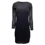 Black Wool The Row Dress