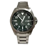 Green Glass Citizen Watch