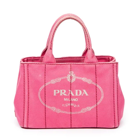 Pink Other Prada Canapa Tote