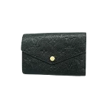 Black Leather Louis Vuitton Wallet