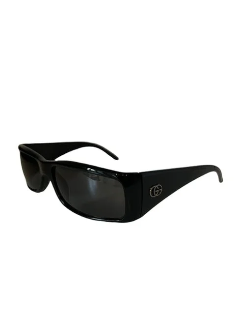Black Plastic Gucci Sunglasses