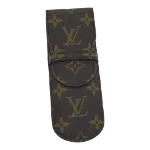 Brown Canvas Louis Vuitton Case