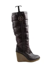 Brown Fabric Moncler Boots