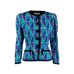 Multicolor Cotton Yves Saint Laurent Jacket