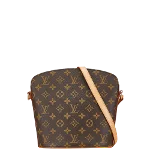 Brown Canvas Louis Vuitton Drouot