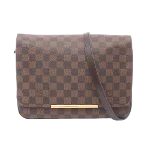 Brown Canvas Louis Vuitton Hoxton