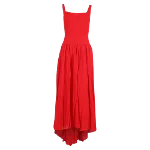 Red Cotton Reformation Dress