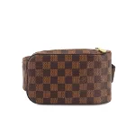 Brown Canvas Louis Vuitton Crossbody Bag