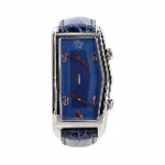 Blue Stainless Steel Versace Watch