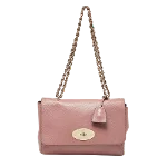 Pink Leather Mulberry Shoulder Bag