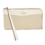 Beige Leather Kate Spade Wallet