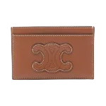 Brown Leather Celine Wallet