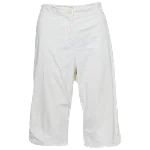 White Cotton Kenzo Shorts