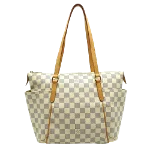 White Fabric Louis Vuitton Totally