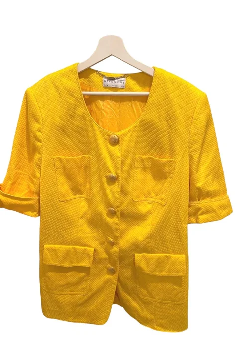 Yellow Cotton Givenchy Top