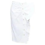 White Cotton Max Mara Skirt