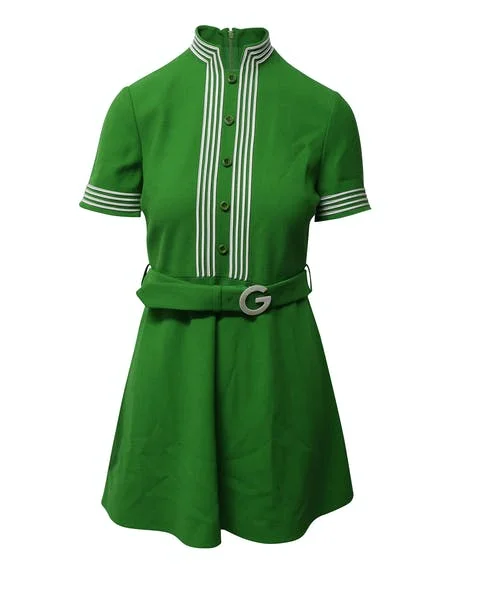 Green Wool Gucci Dress