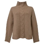 Beige Wool Max Mara Sweaters