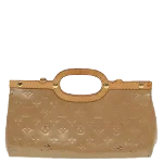 Beige Leather Louis Vuitton Roxbury Drive